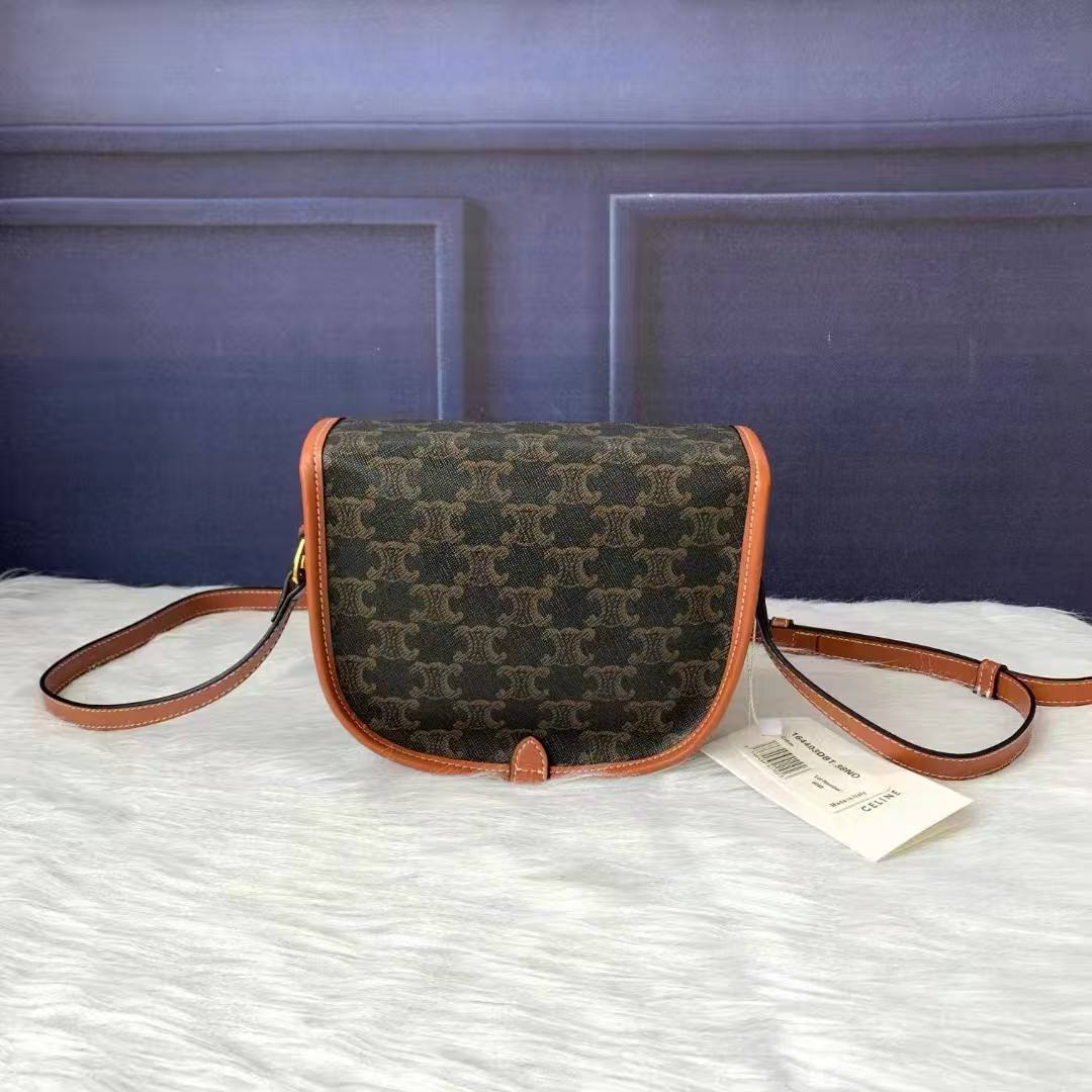 셀린느 여성 미디엄 폴코백 트리옹프 - Celine Womens Medium Folco Bag Triomphe - ceb1635x